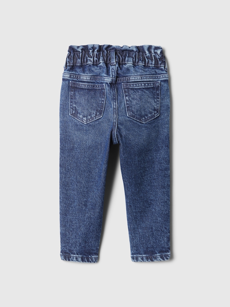 Baby & Toddler Just Like Mom Ruffle Jeans