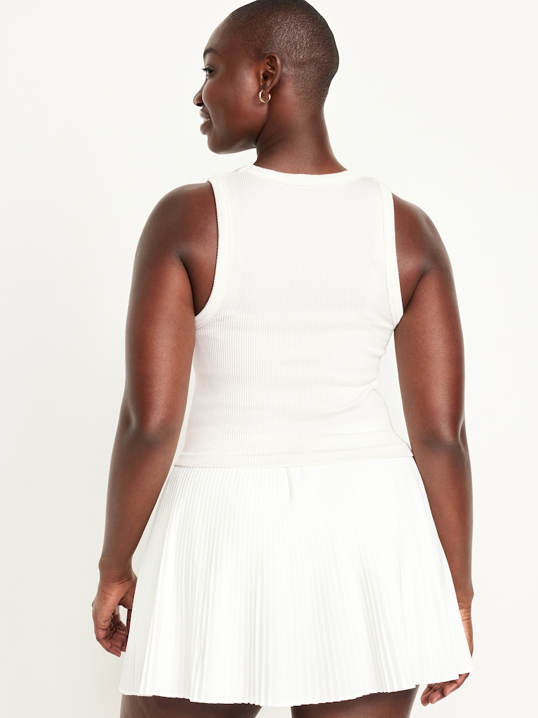 Exhale Seamless Fitted Rib Tank