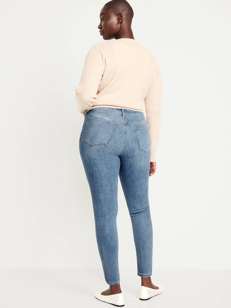 High-Waisted Rockstar Super-Skinny Jeans