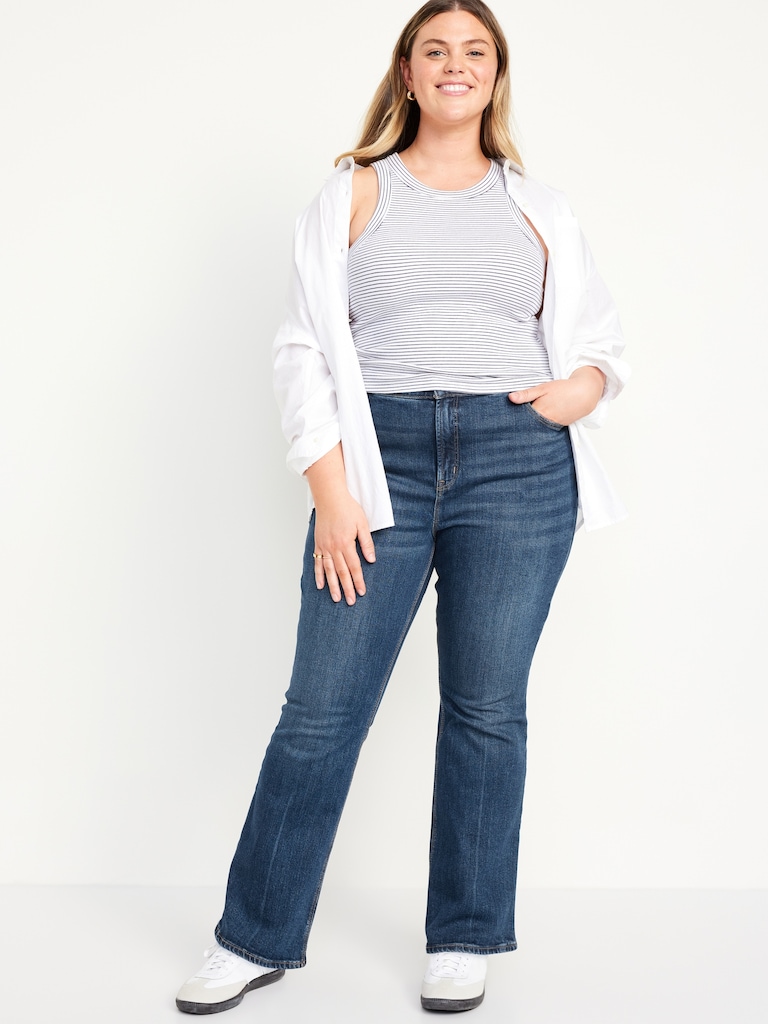 Extra High-Waisted Flare Jeans