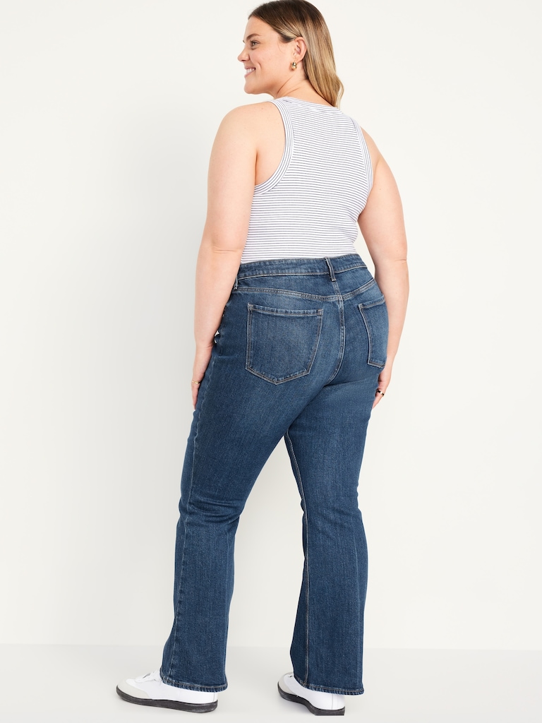Extra High-Waisted Flare Jeans