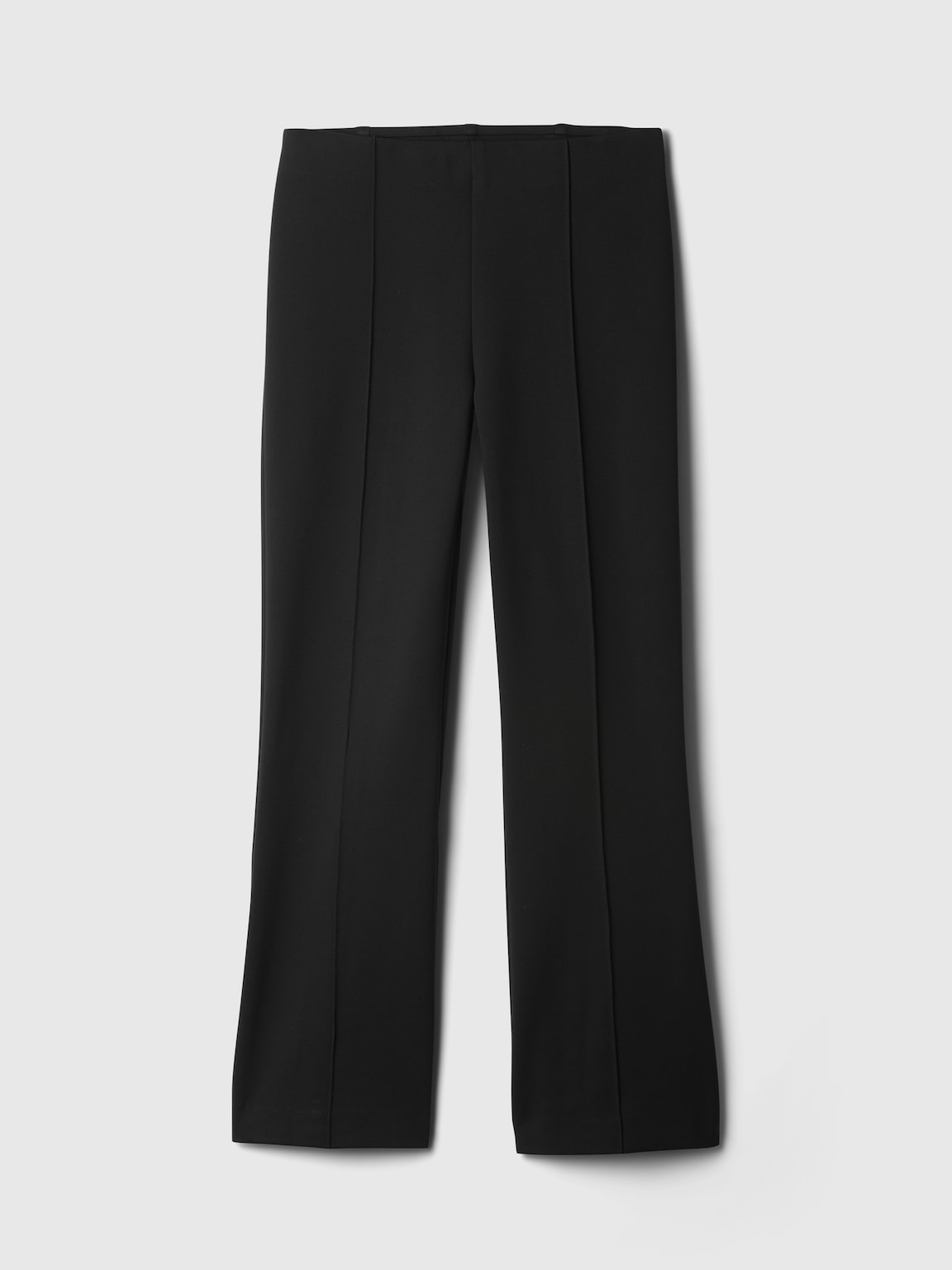 High Rise Double Knit Crop Kick Pants