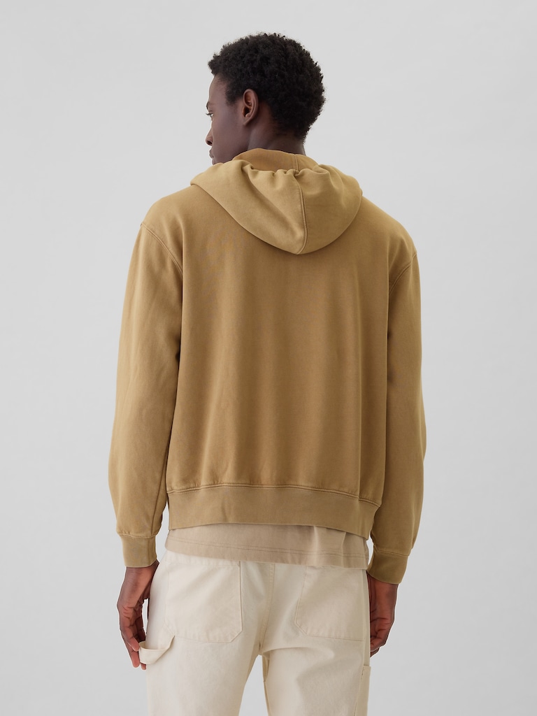 Logo Zip Hoodie