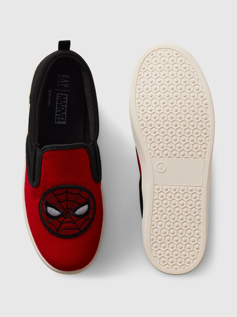 GapKids &#124 Marvel Spider-Man Slip-On Sneakers