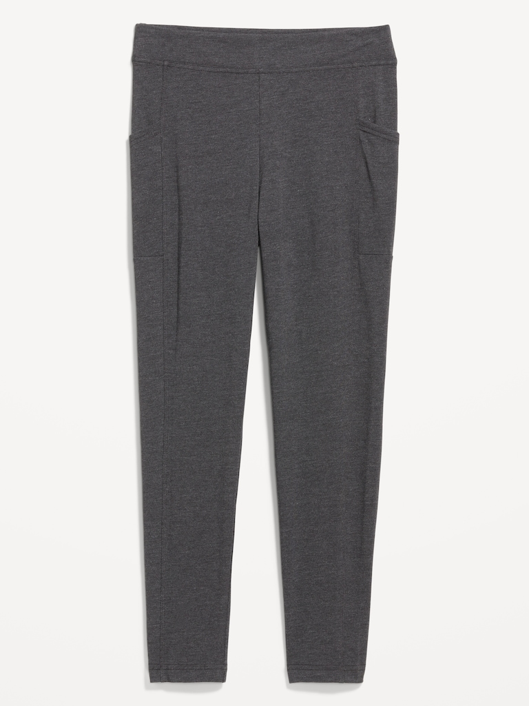 High-Waisted Fashion Layering 7/8 Legging