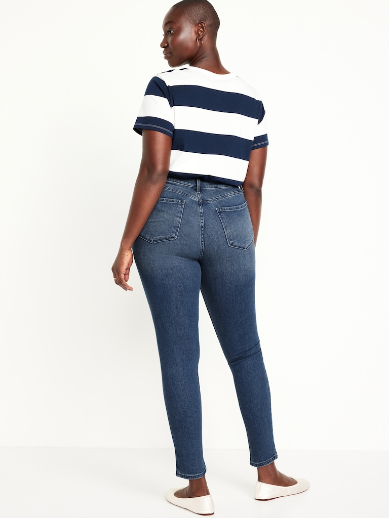 High-Waisted Wow Super-Skinny Jeans