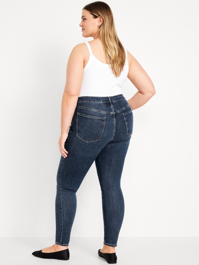 High-Waisted Rockstar Super-Skinny Jeans