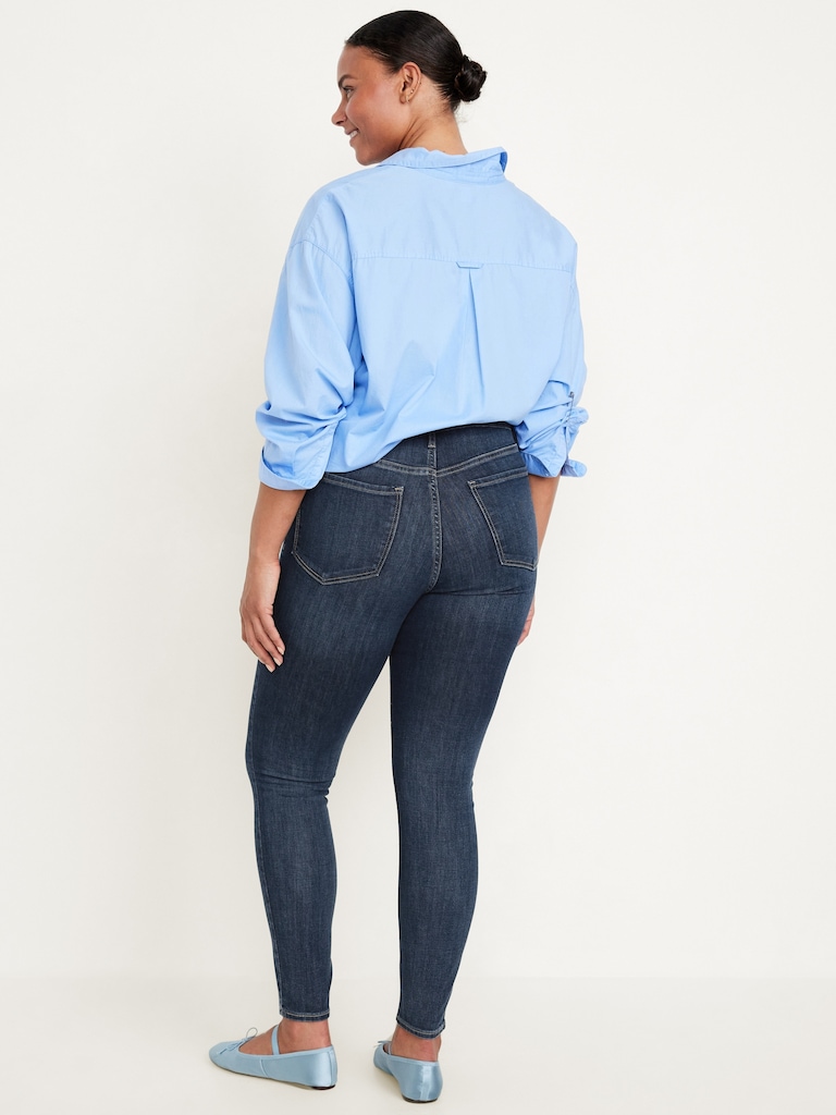 High-Waisted Rockstar Super-Skinny Jeans