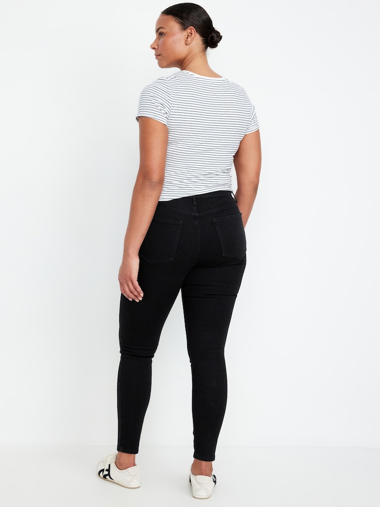 High-Waisted Wow Super-Skinny Jeans