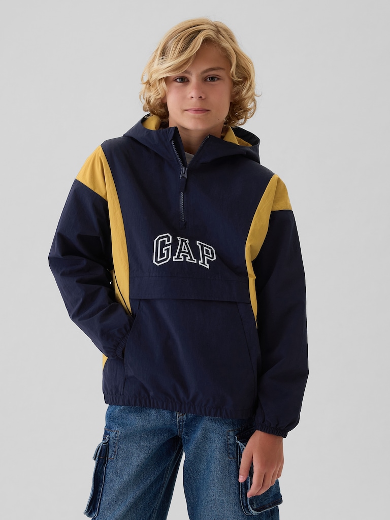 Kids Recycled Logo Anorak Jacket