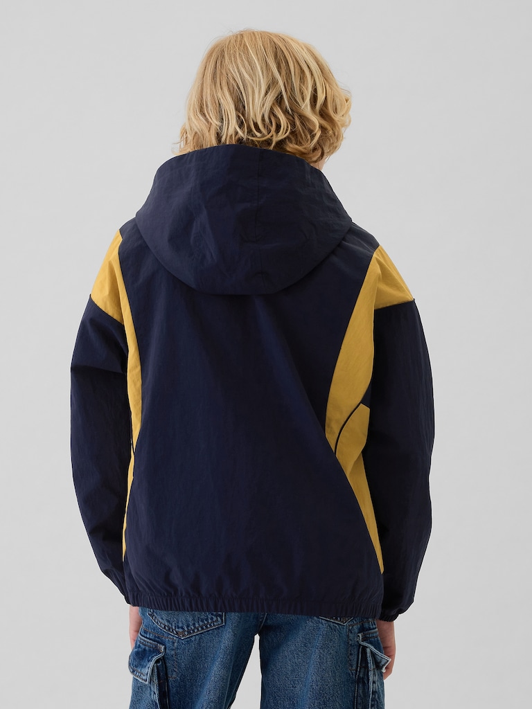 Kids Recycled Logo Anorak Jacket