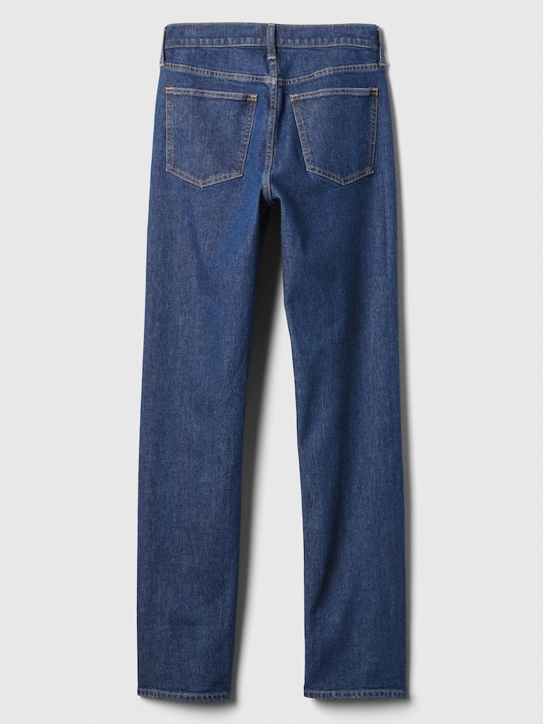 High Rise '90s Straight Jeans