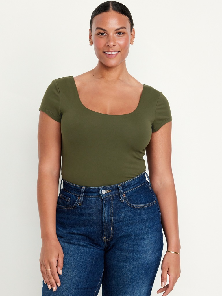 T-shirt à double épaisseur