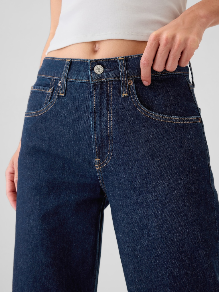 Mid Rise '90s Loose Jeans