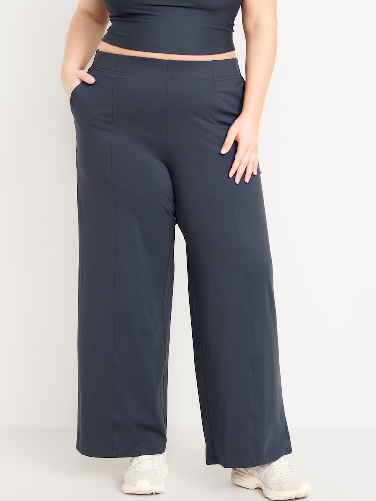 High-Waisted PowerSoft Trouser Pants