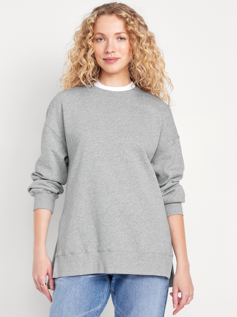 SoComfy Relaxed Tunic Sweatshirt