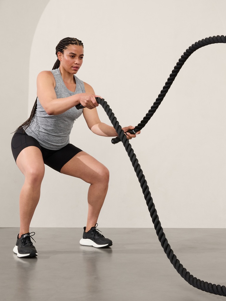 In Motion Seamless Heather Tank