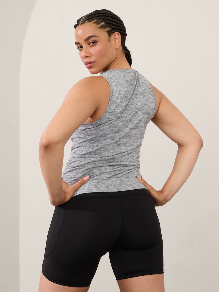 In Motion Seamless Heather Tank