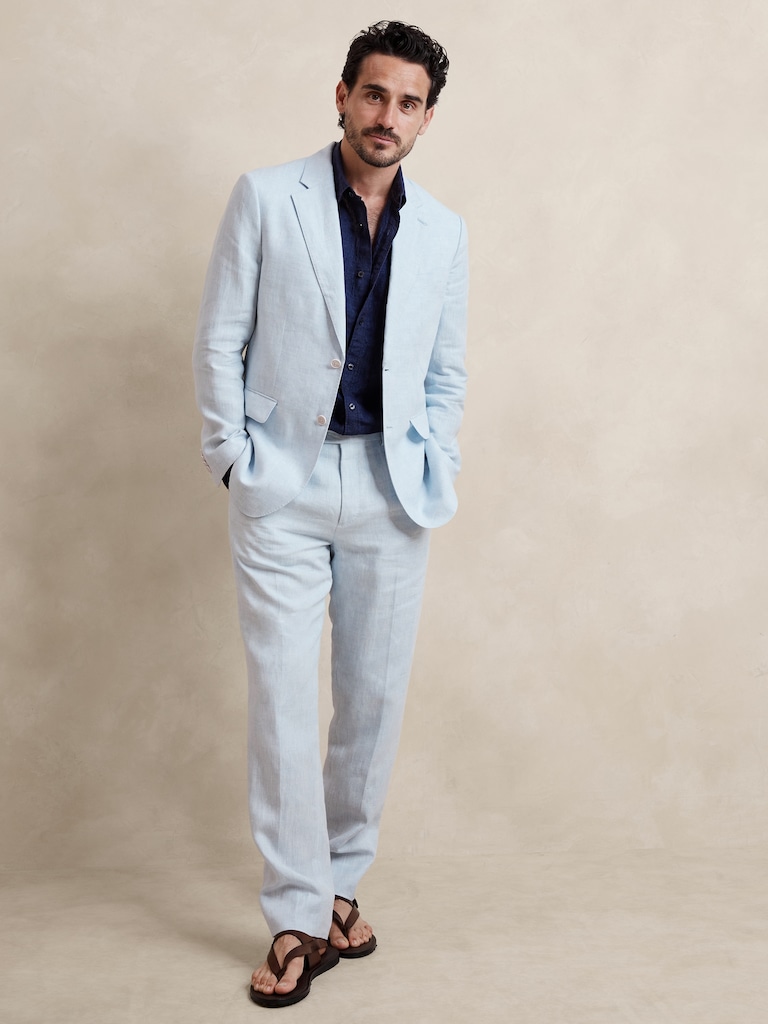 Corcoran European Linen Suit Jacket