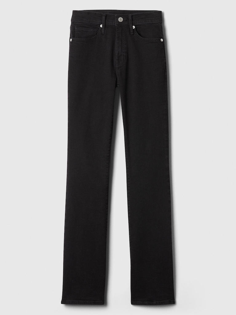 Mid Rise Baby Boot Jeans