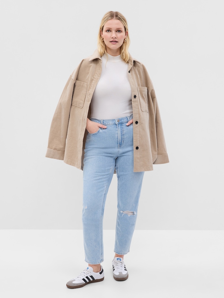 Mid Rise Vintage Slim Jeans