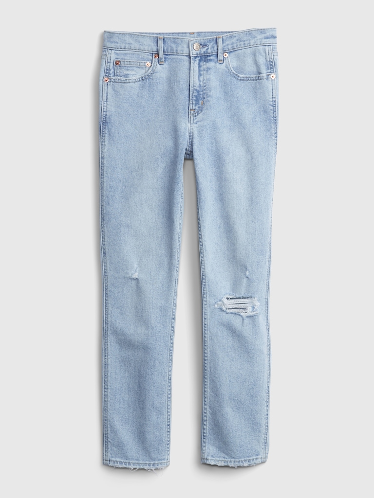 Mid Rise Vintage Slim Jeans