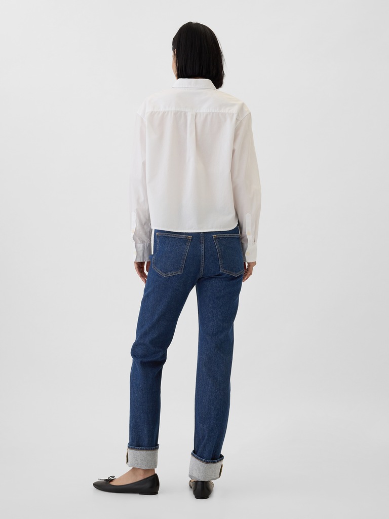 High Rise '90s Straight Jeans
