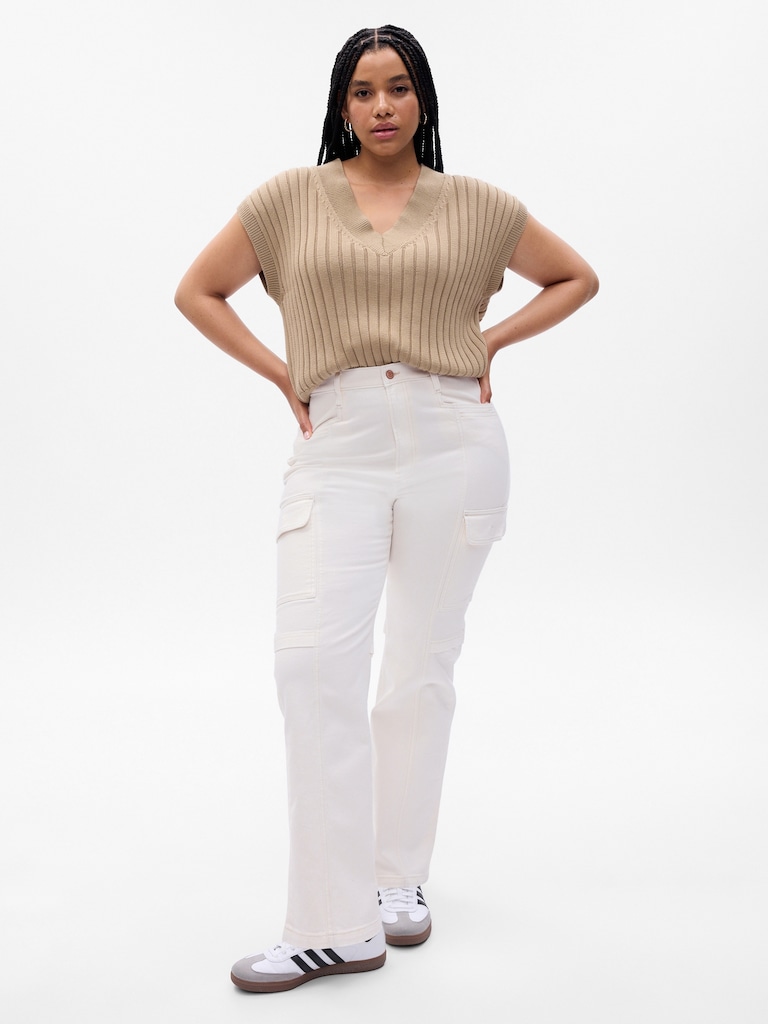 Mid Rise '90s Loose Cargo Jeans