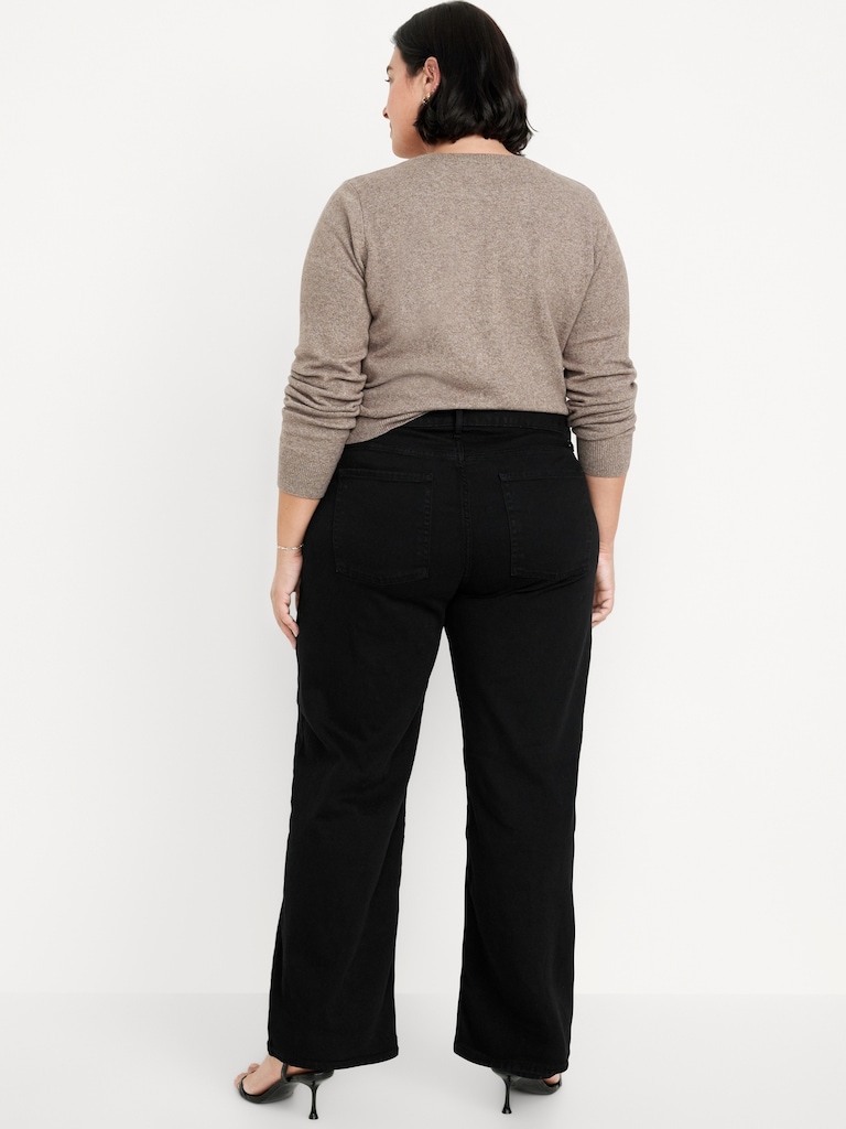 High-Waisted Wow Wide-Leg Jeans