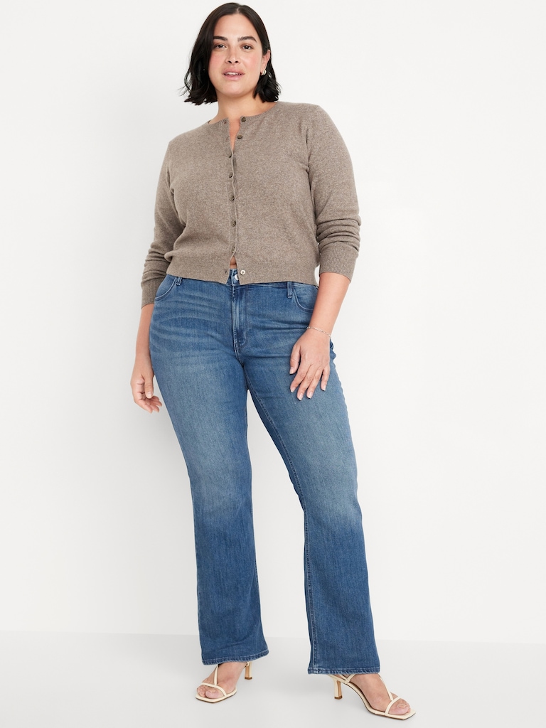 Mid-Rise Wow Boot-Cut Jeans
