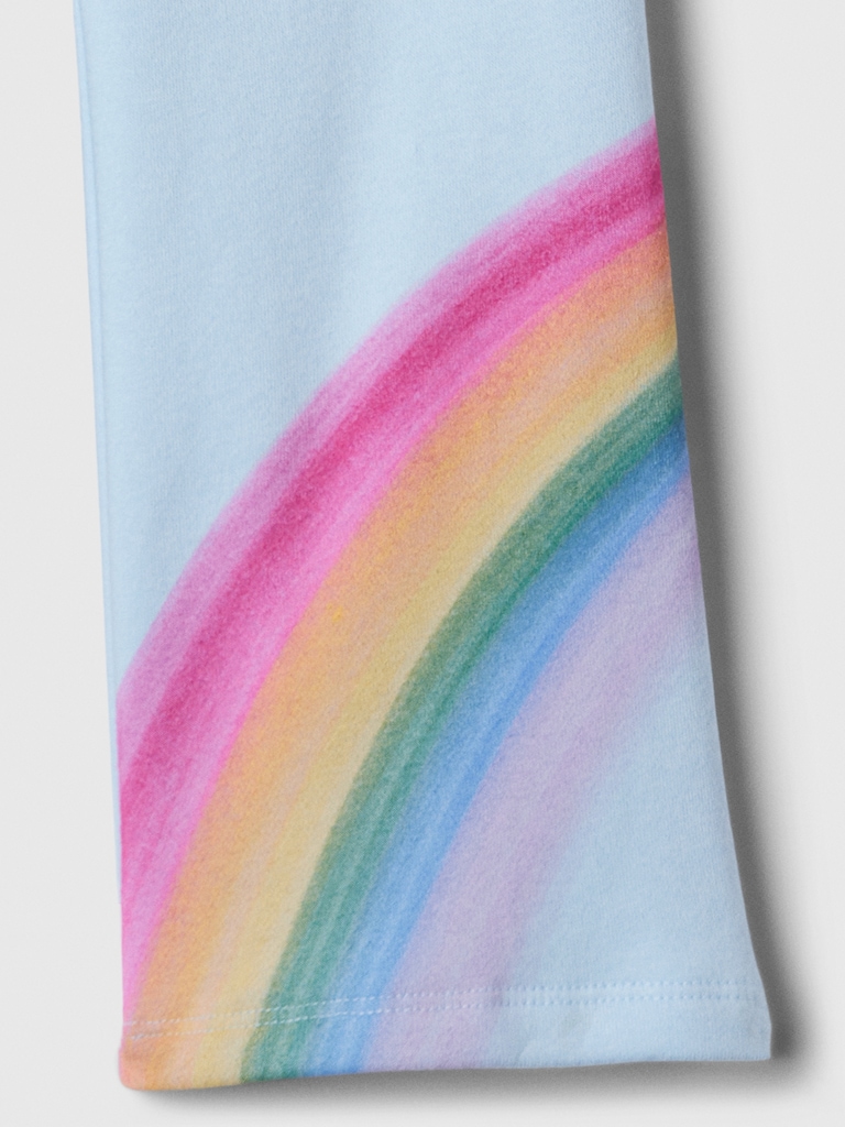 babyGap Logo Wide-Leg Pull-On Pants