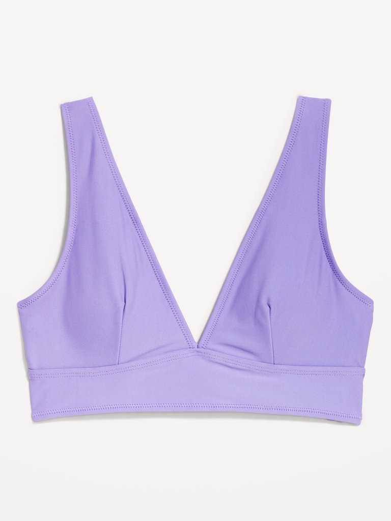Haut de bikini long mat
