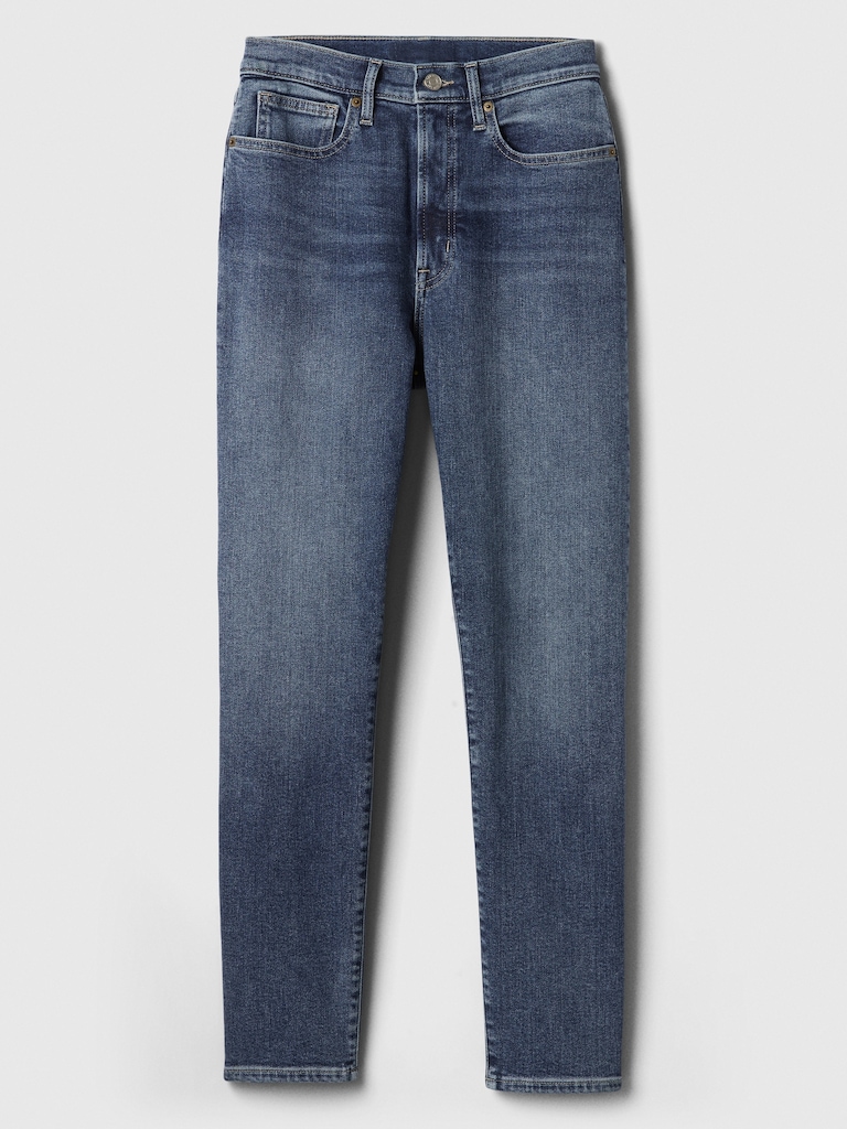 High Rise Vintage Slim Jeans