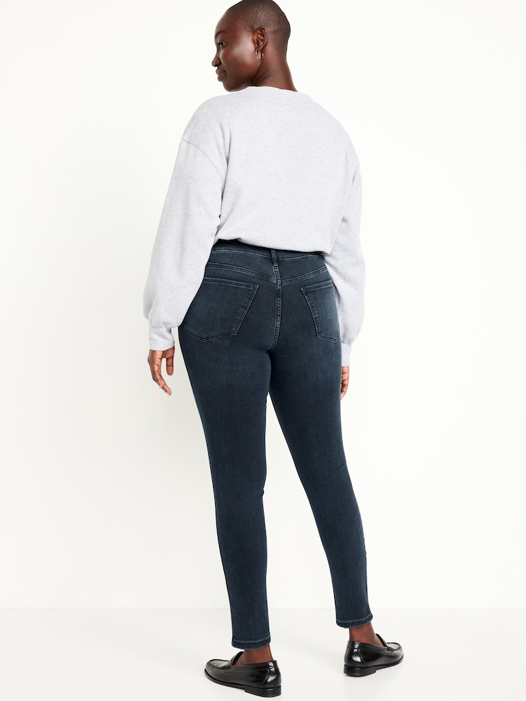 High-Waisted Rockstar Super-Skinny Jeans