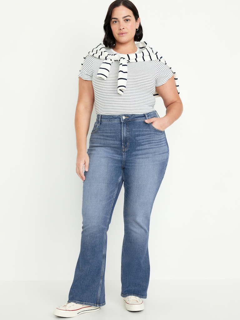 Extra High-Waisted Flare Jeans