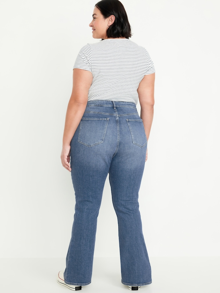 Extra High-Waisted Flare Jeans
