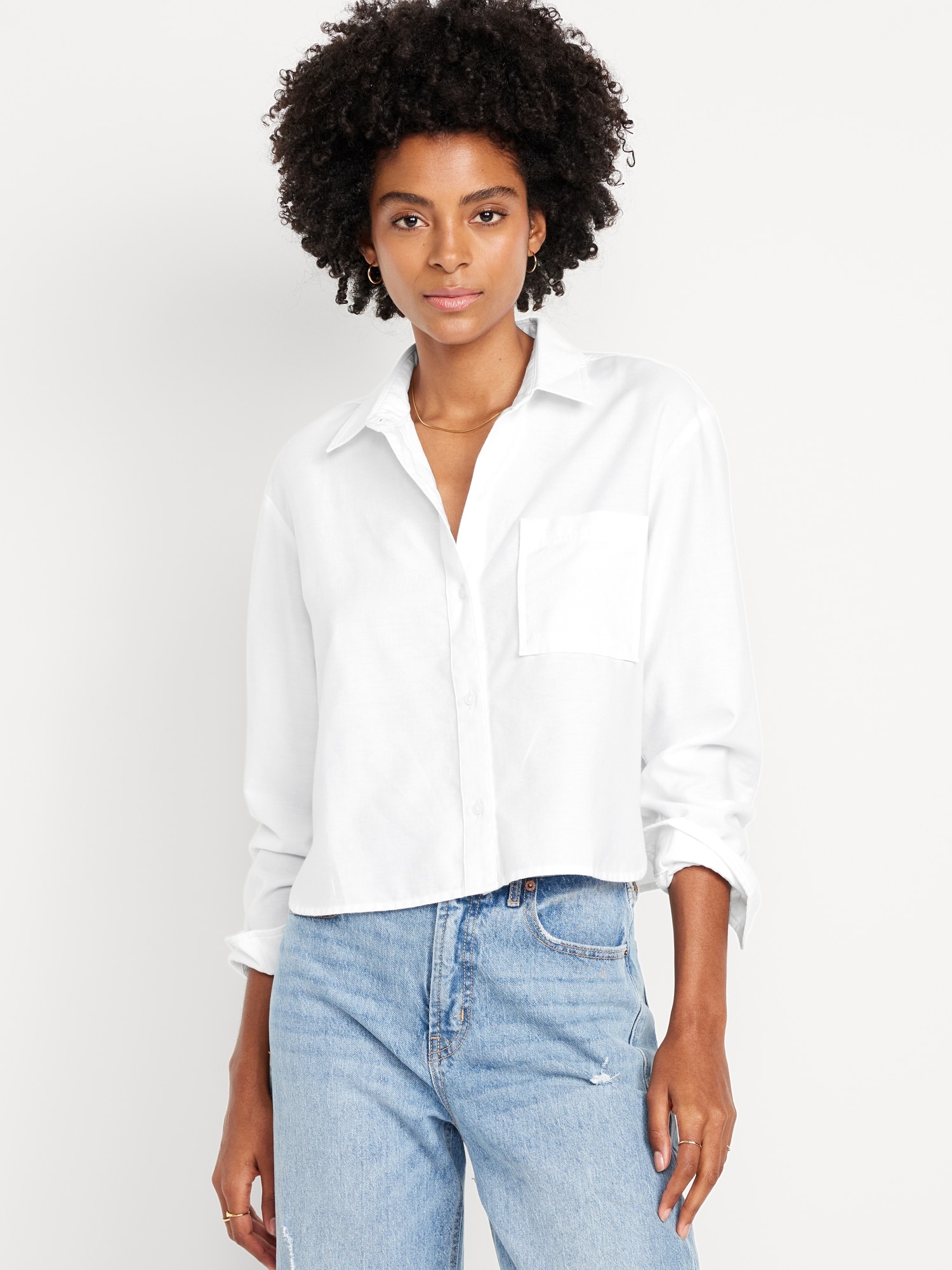 Women All Tops Button-Down Shirts | Old Navy