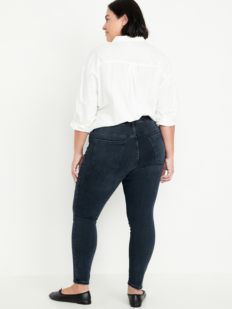 High-Waisted Rockstar Super-Skinny Jeans