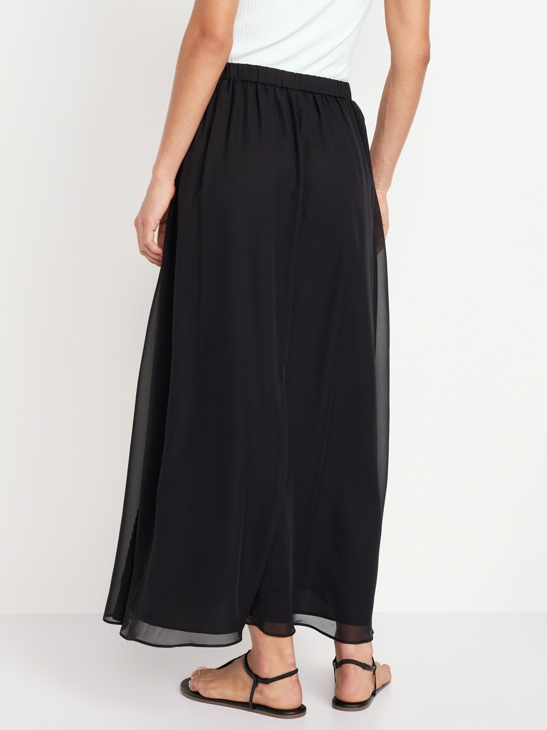 Chiffon Maxi Skirt