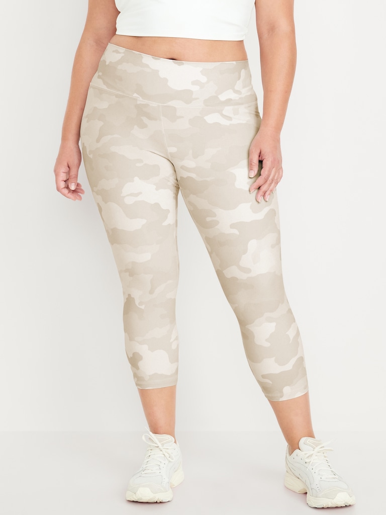 High-Waisted PowerSoft Crop Leggings