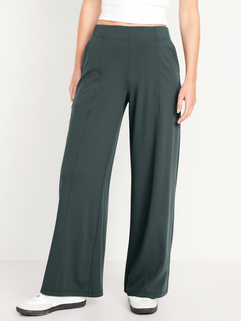 High-Waisted PowerSoft Trouser Pants