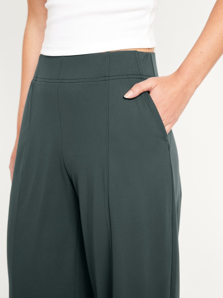 High-Waisted PowerSoft Trouser Pants