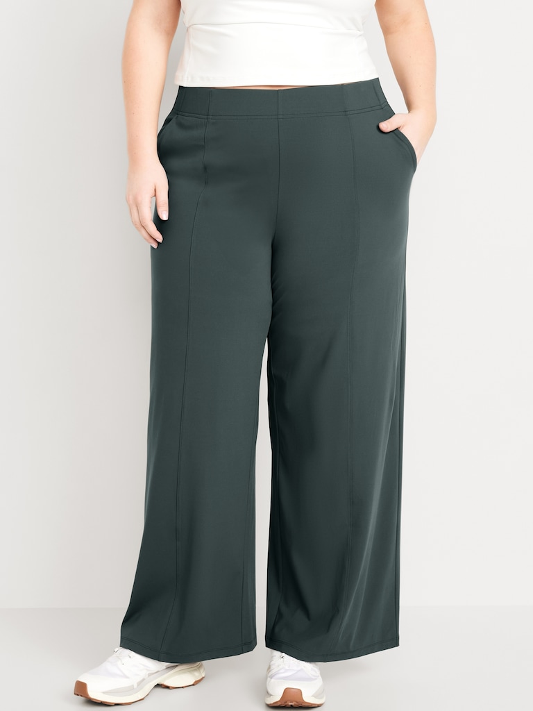 High-Waisted PowerSoft Trouser Pants