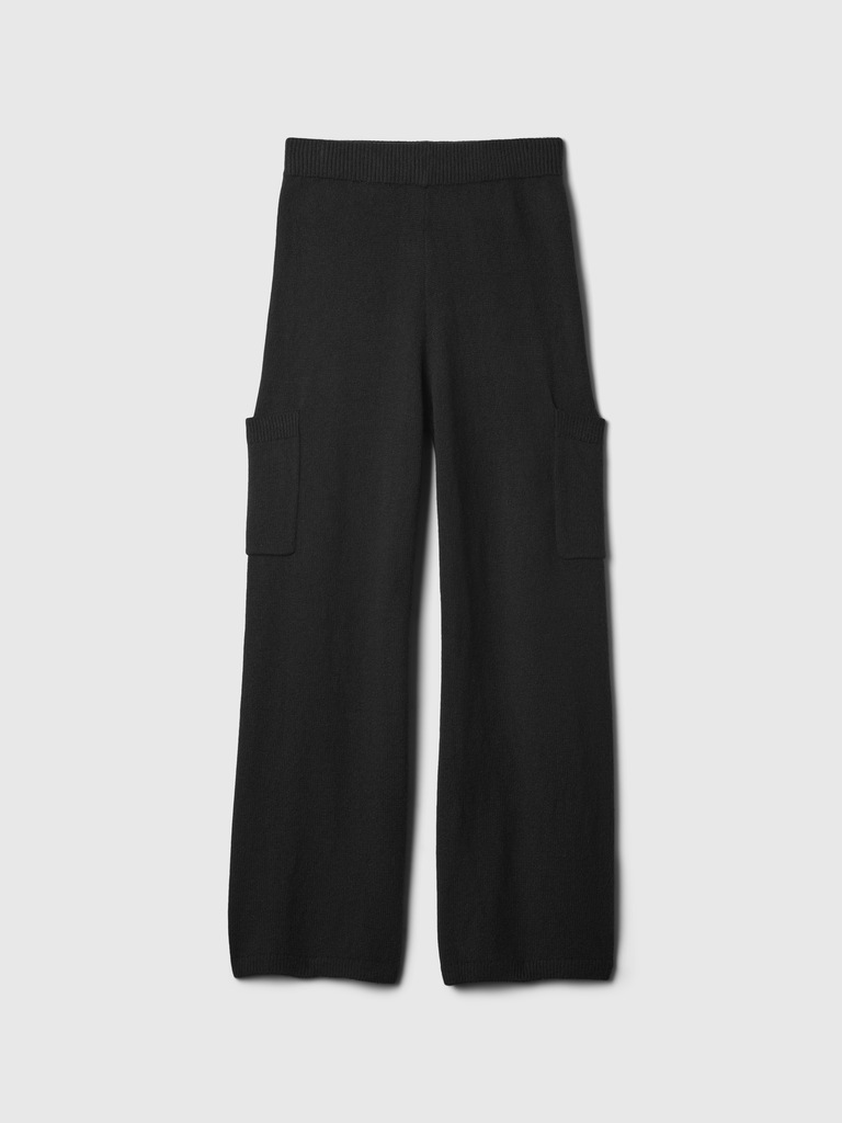 Kids CashSoft Cargo Sweater Pants