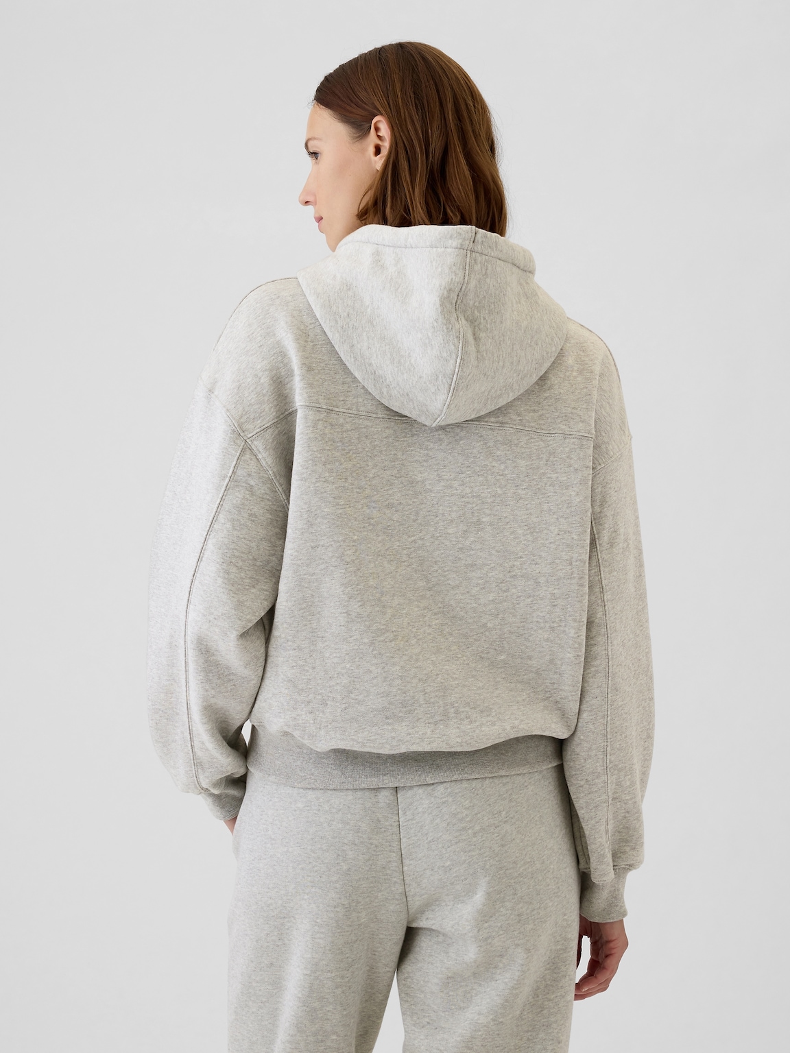 VintageSoft Crop Hoodie