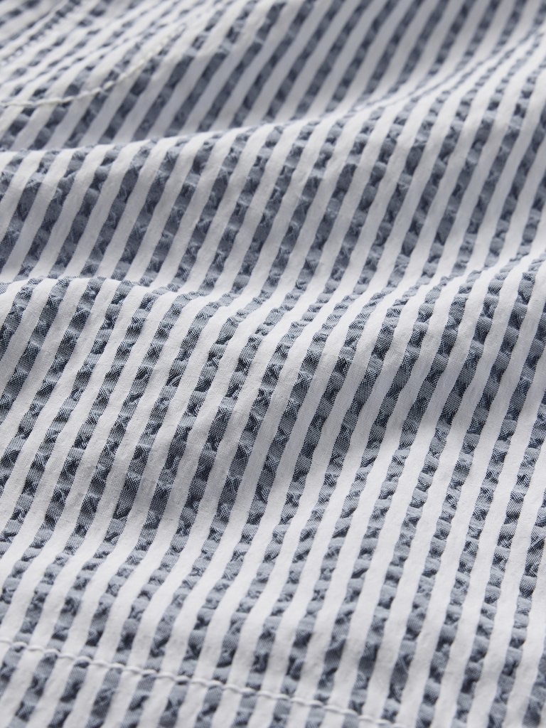 Short de baignade en matière recyclée pour enfant, entrejambe de 9 cm