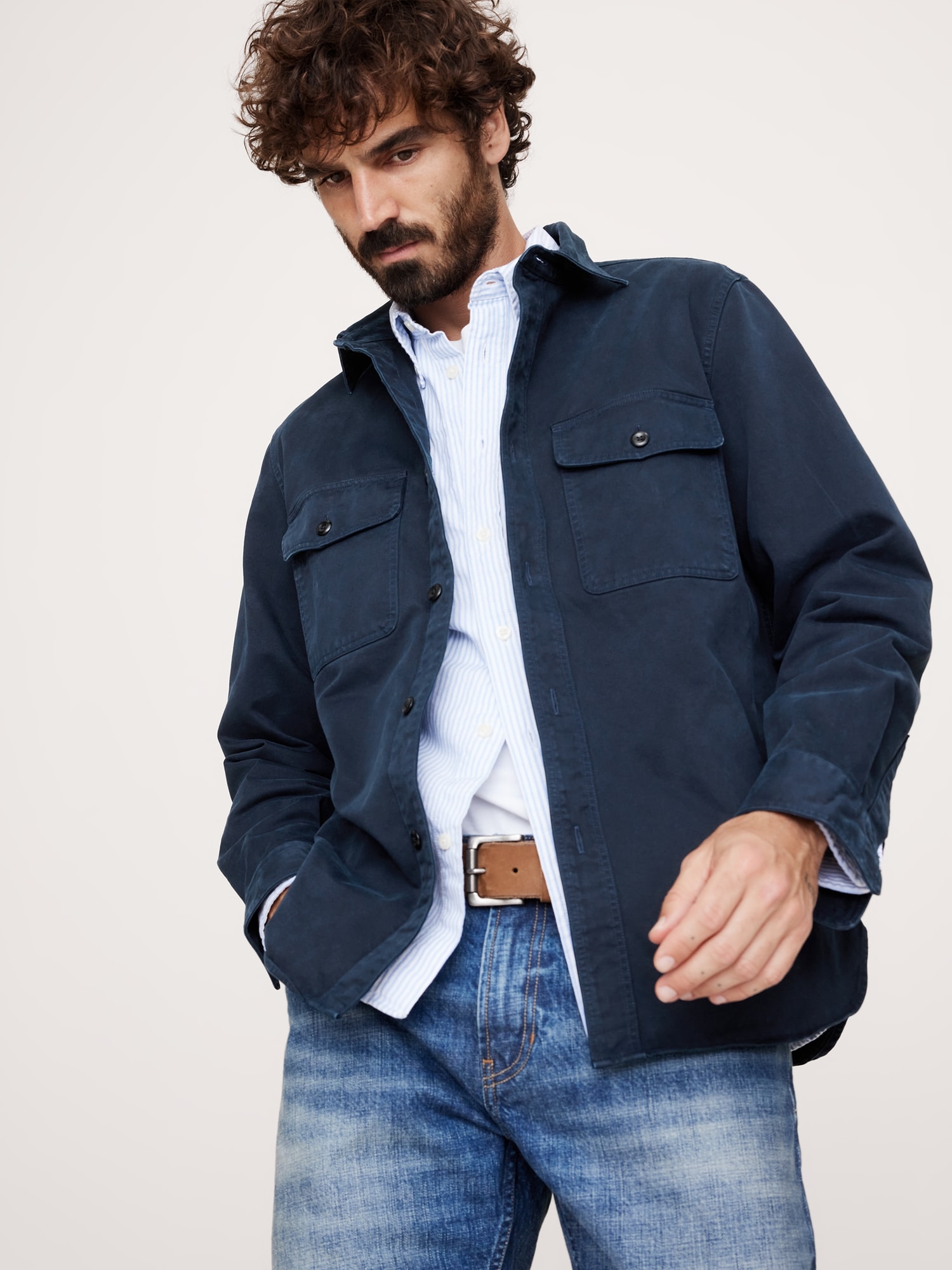 Men's Blue Coats & Jackets | Banana Republic