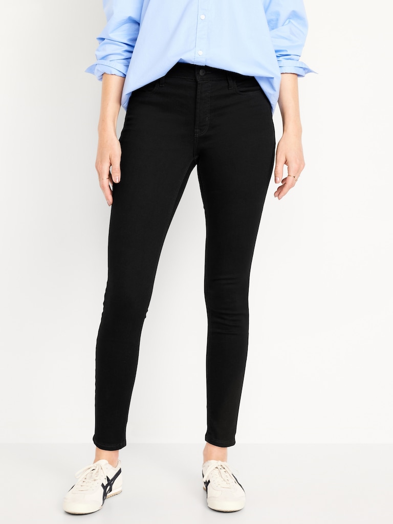 High-Waisted Rockstar Super-Skinny Jeans