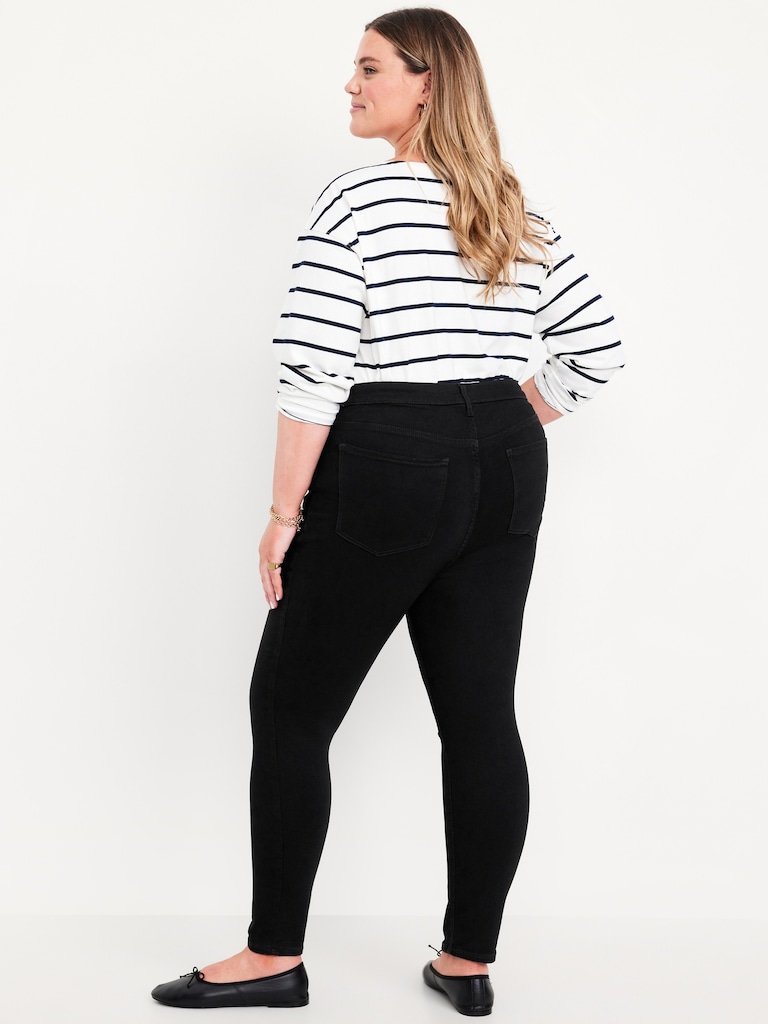High-Waisted Rockstar Super-Skinny Jeans