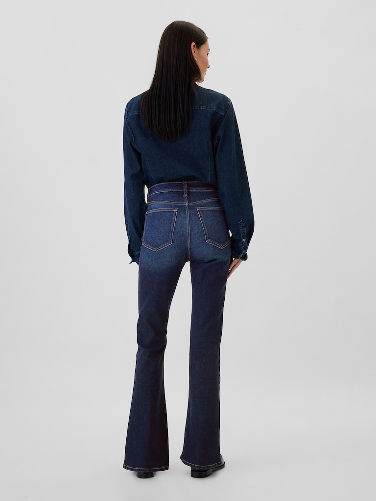 High Rise Soft Vintage Flare Jeans